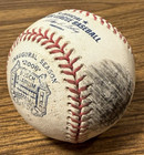 Game-used Mlb Baseball - 07 18 2006 - Braves At Cardinals Pujols  Molina   More 