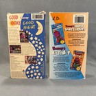 Lot Of 2 Barney Vhs Tape Good Day Good Night Birthday Home Sweet Homes Bonus Set