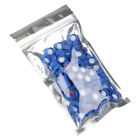 100pcs 9-425 Screw Caps 9mm Thread White Silicone red Ptfe Septa For 2ml Vials
