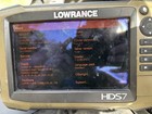 Lowrance Hds-7 Gen3 Fish Finder Gps Chartplotter Tested Working   Power Cable