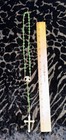 Green Enamel   Glass Shamrock Bead Irish St Patrick Catholic Rosary Ireland