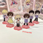 6pc set Ouran High School Host Club Haruhi Fujioka Tamaki Suou Acrylic Stand