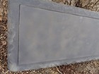 Plain Bench Top Concrete  150 Plastic Mold Garden Bench Mould 31  X 14  X 2 5 