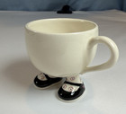 Bernadette Eve Cup Mug Feet Tea Coffee Walking Feet Vintage Carlton Lustre Shoes