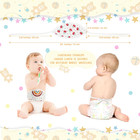 8 Pcs Baby Newborn Infant Belly Wrap Adjustable Muslin Comfort Cotton Umbilical 