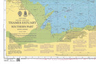 1607 Thames Estuary Southern Part England East Coast Chart Map Marine Admiralty