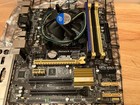 Gently Used Asus B85m-e csm Motherboard  Intel I3-4340 Cpu  4gb Ddr3 Ram Desktop