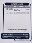 Pull Tab Tickets - Jars - Game - Inside Scoop - 2 680 Ct