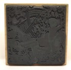 Vintage Rubber Stamp Music College Piano Sheet Baby Composer Cherubs 1999