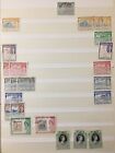 St Kitts Nevis Gvi qe Used Mh Mnh Collection  apx 250 Items  Mk3875