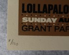 Jane s Addiction Poster Lollapalooza Matt Goldman Signed And Numbered  8 Of 110