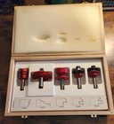 Freud Open Box-never Used  Woodworking Router Bit Set  Five Piece 94-100-513