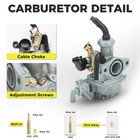 Nibbi Pz20 Carburetor 49 70 90cc 100cc 110cc 125cc 135cc Atv Quad Go Kart Sunl