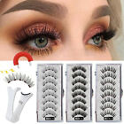 Reusable Natural Magnetic Eyelashes With Applicator No Glue Needed Lashes Kit us