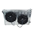 3 Row Aluminum Radiator Shroud Fan Relay For 82-92 Chevy Camaro Pontiac Firebird
