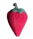Vintage Strawberry Pin Cushion  Weighted 1 5 