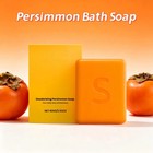 Swarva Persimmon Soap Bar Body Odor Control Deodorant Soap For Men women