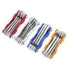 Portable Bicycle Multi Repair Tool Kit Folding Allen Hex Wrench Bike Tool Set Us