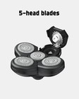 3pack Skull Shaver Replacement Mini  30  Smaller  Heads For Pitbull Gold Pro