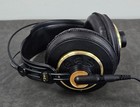 Vintage Akg K240 Austria Studio Over Ear Monitor Headphones 55 Ohms  Gold