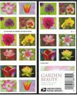 100 Mnh Usps Garden Beauty Forever Stamps 5 Complete Booklets Flower Letter