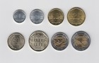 Peru 8 Pcs Coin Set   1 Centimo To 5 Nuevos Soles  2007-2015 