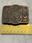 Vintage 1970s   coors   Beer Advertisement Mens Brass Belt Buckle
