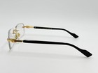 Gucci Gg1221o 001 Frame Only Rimless Gold black Authentic Japan
