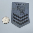 First Class Eagle Character Chevron Military Patch - Army Navy Airforce