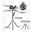 777bha Dual-wheels 2in1 Baseball Pitching Machine Angle And Speed Adjust