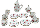 Pretend Play Porcelain Tea Set For Kids - Educational Social Toy 7pcs 1g