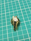Vtg Freemason Masonic Shriner Carrying Child Gold Tone Lapel Pin