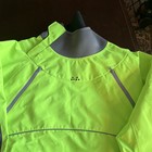 Lkyer High-visibility Yellow grey Kayak Dry Top With Latex Neck   Wrist  L