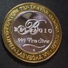 Bellagio  10 Gaming Token  999 Fine Silver Limited Edition Las Vegas Casino