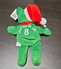 Cal Ripken Jr  8 Salvino Bam Beano s 9 Inch Green Christmas Bean Bear