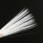 150 White Animal Whiskers For Crafts Needle Felting 3 Inch