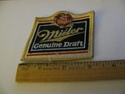 Miller Genuine Draft  Beer  3   Iron On Patch  Embroidered New Lowest Price Ebay