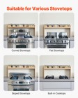 Vevor Over The Stove Spice Shelf Spice Rack Kitchen Organizer 32 6x13in Bamboo 6
