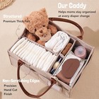 Baby Felt Nursery Organizer Basket Diaper Caddy