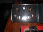 1998 Canada Proof Set  8 Encased Coins  Rcmp Silver Dollar     