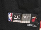 Reebok Dwayne Wade Miami Heat  3 Nba Jersey Size 2xl Black