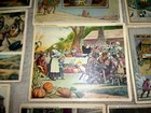 Lot Of 12 1934 Compton s Picture Teaching Guide Plates  Holidays Complete Set