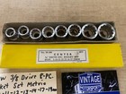 New 3 8 Drive 8-pc  Socket Set Metric 9-10-11-12-13-14-17-19mm Made In Japan