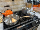 Made In Cookware - 5 Ply Stainless Clad Saucepan Set 6 Pc Set  Italy