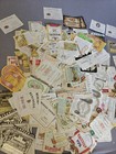 Huge Lot Vintage Wine   Liquor Bottle Labels 100  Assorted Alcohol Labels
