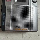 Vintage Sony Tcm-200dv Black Gray Clear Voice Handheld Cassette Recorder Player