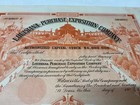 Orange 1903 Louisiana Purchase Exposition Co  Unissued Stock Certificate