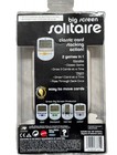 Radica Big Screen Solitaire Handheld Backlit 2 Games In 1 2008 Brand New Sealed