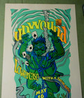 Unwound Posters Lot   2 Rare Show Fliers And Psychic Sparkplug S n Sf Concert