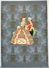1954 Holland America Line Dinner Menu Ss Ryndam Cruise Ship Tourist Class  2